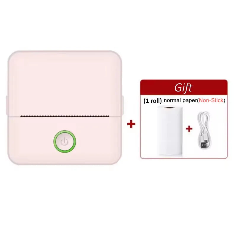 X6 mini HD Bluetooth portable Printer