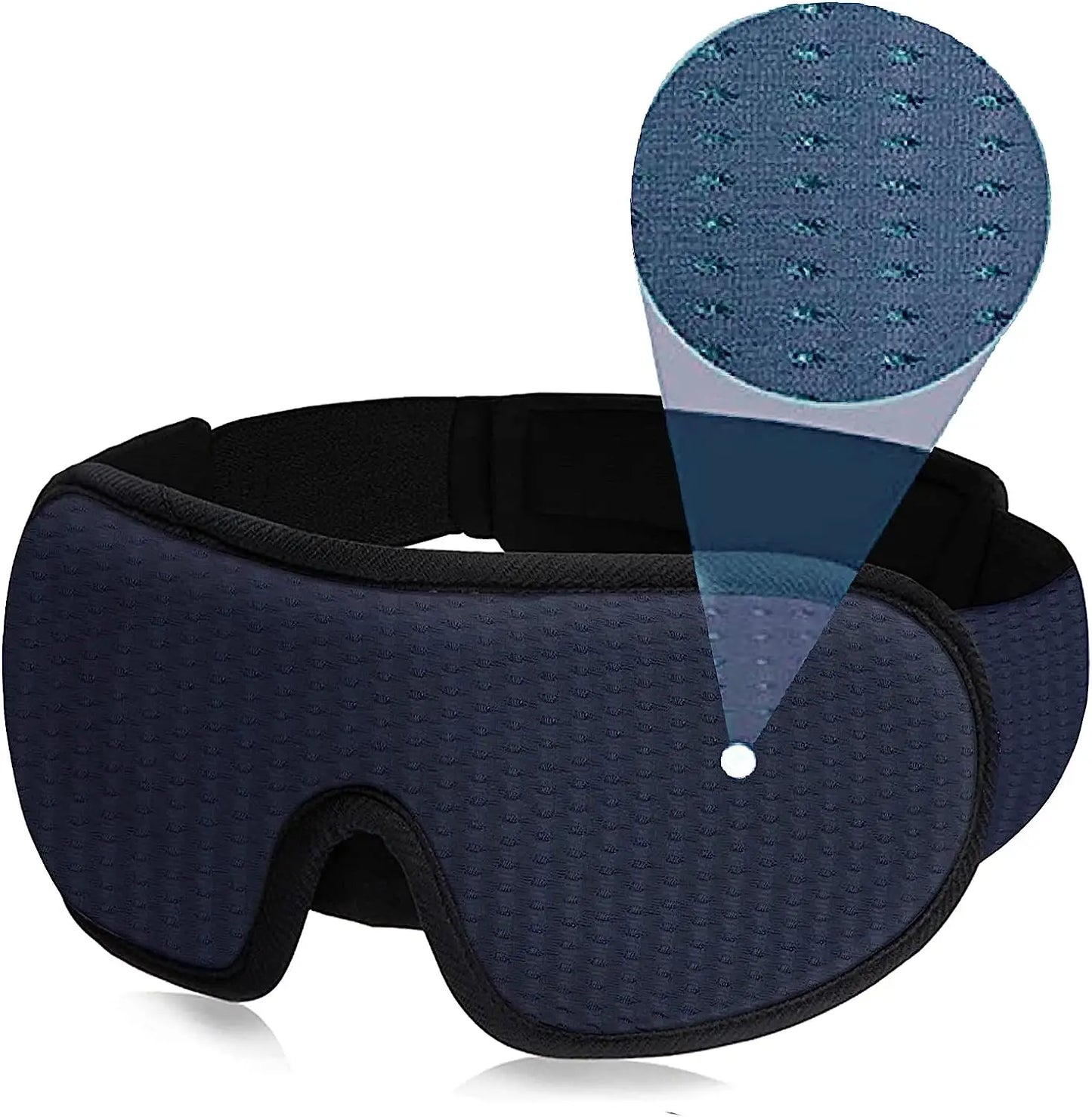3D Eye Mask for Sleep Lights Blockout & Soft Padded