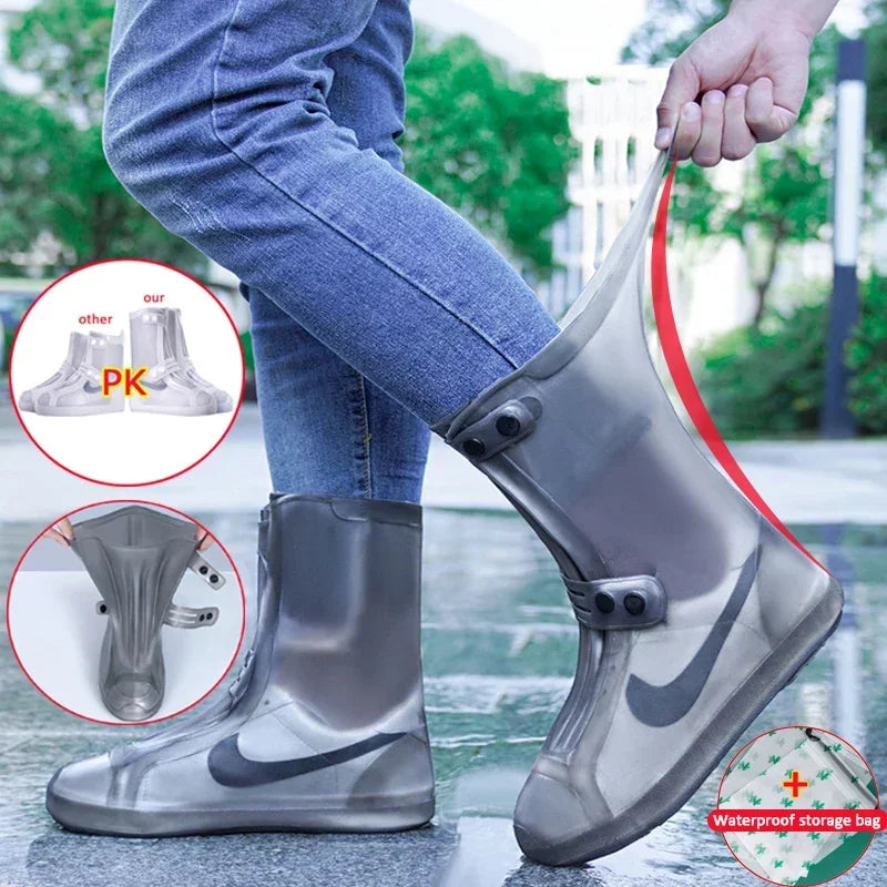 Rain Boot Covers Waterproof Anti Slip Shoe Cover