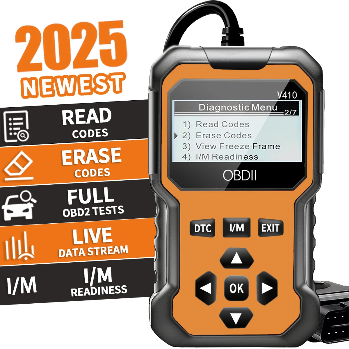 Car Obd2 Scanner Diagnostic Tool Code Reader