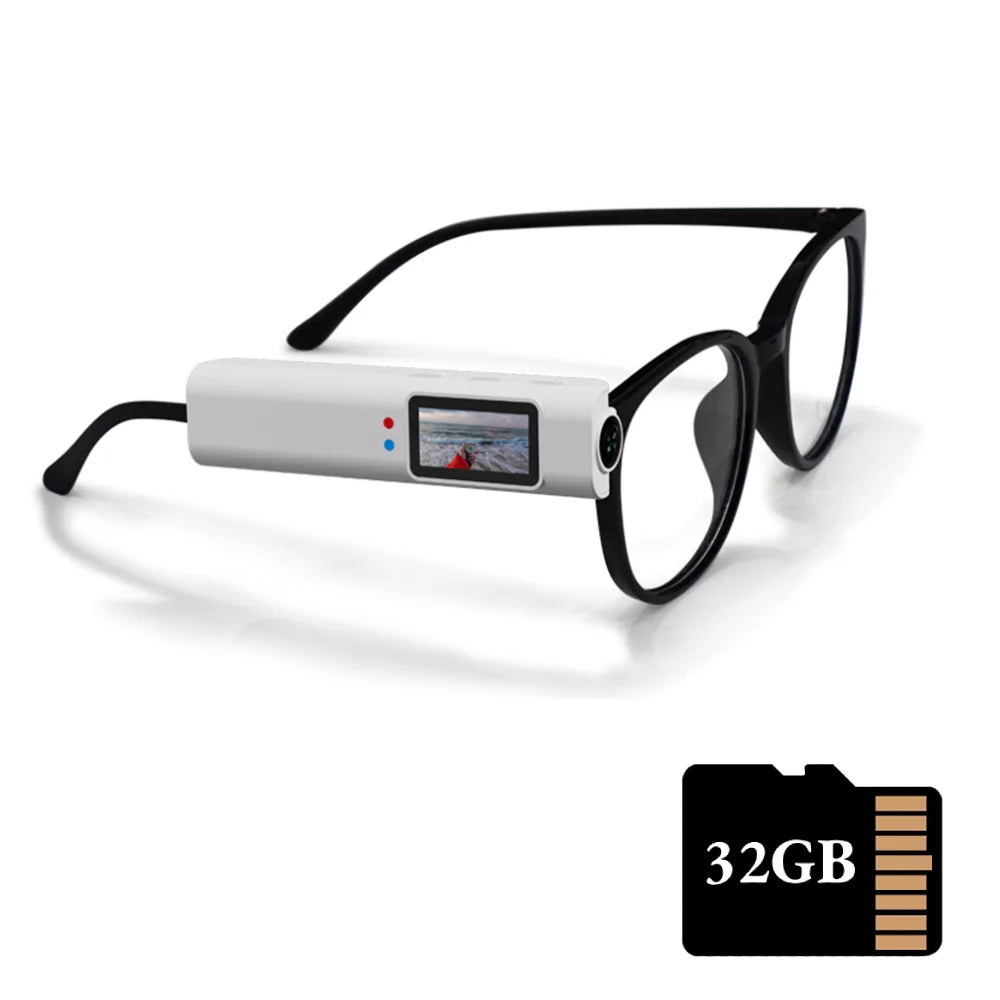 Mini Eyeglasses Video Shooting with Micro-camera HD & WiFi Intelligent