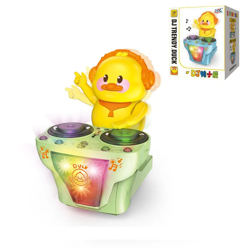 Electronic DJ Light Music Dancing Pig Toy