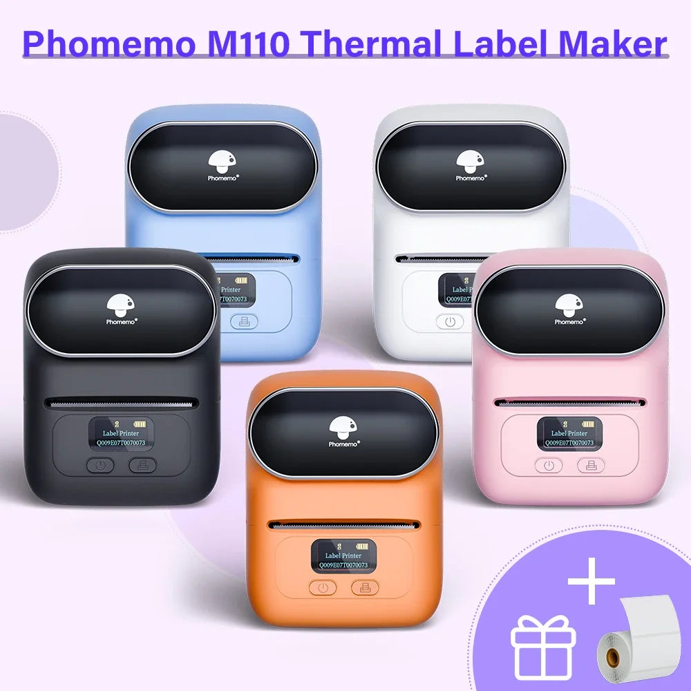 Phomemo M110 Thermal Wireless Label Portable Bluetooth Printer