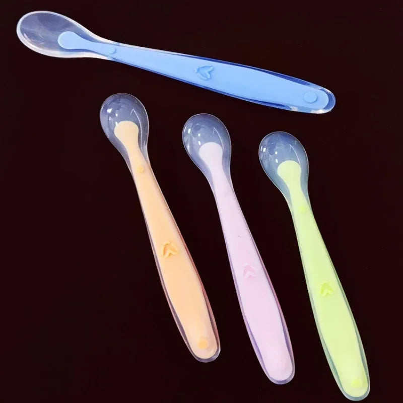Training Baby Feeding Spoons