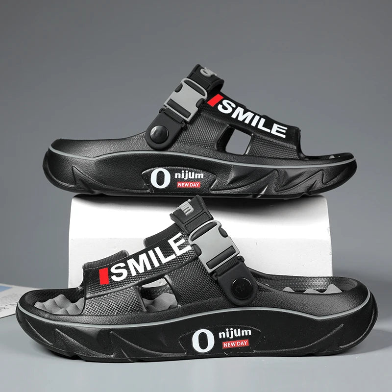 2025 New Men's Massage Slippers