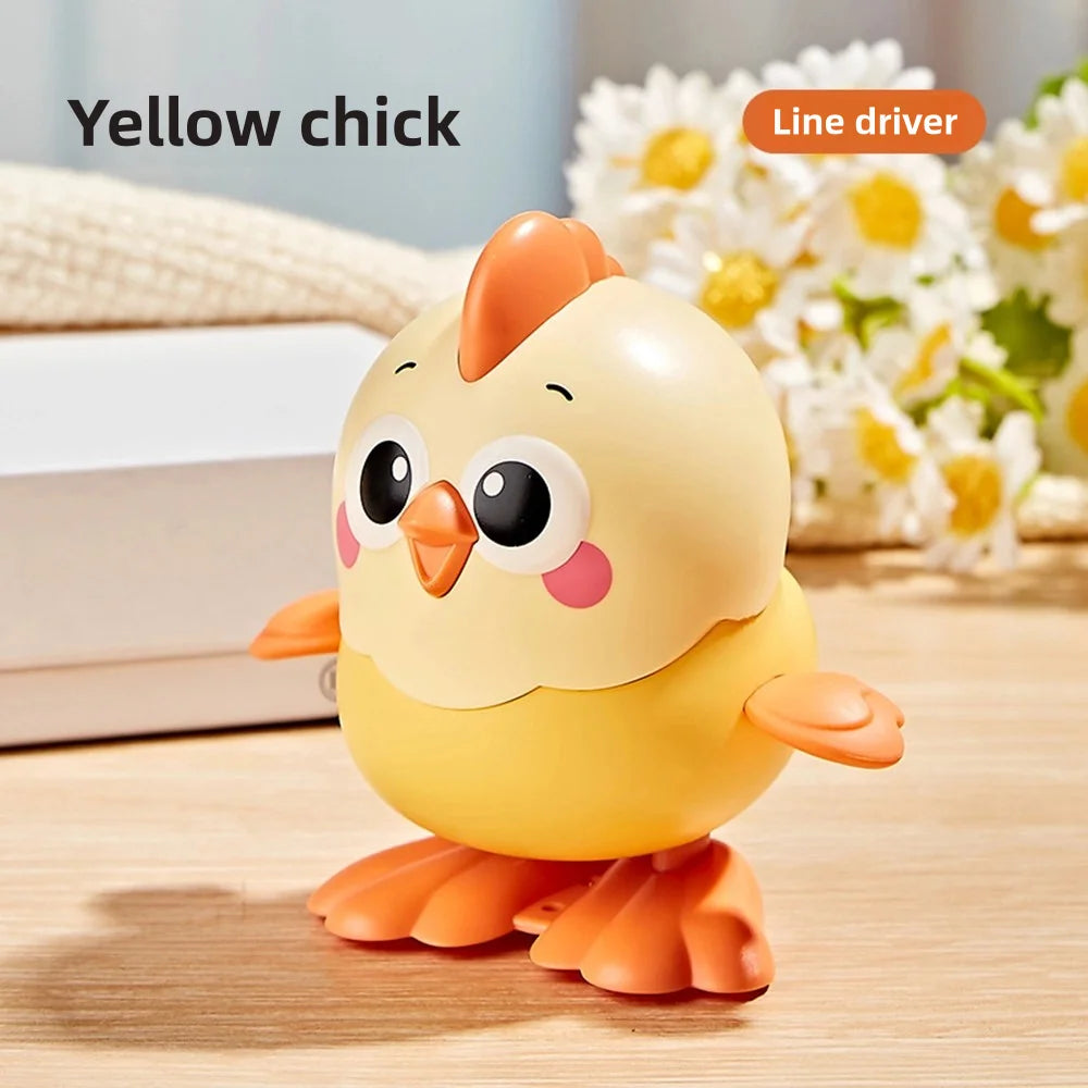 New Children's Moving Cartoon Jumping Little Yellow Chicken