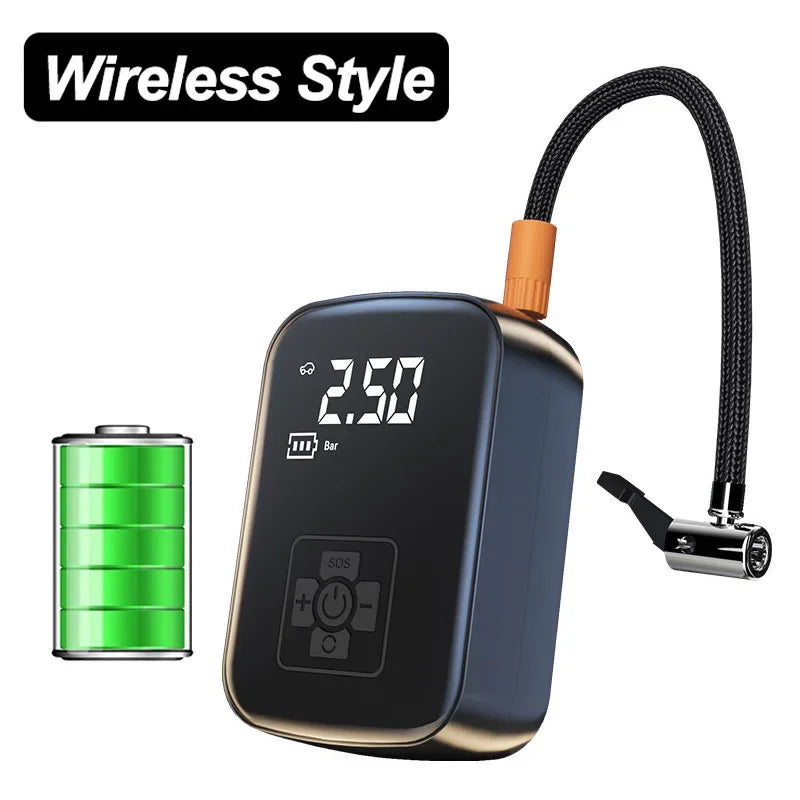 150PSI Wired/Wireless Electric Tire Inflator Pump
