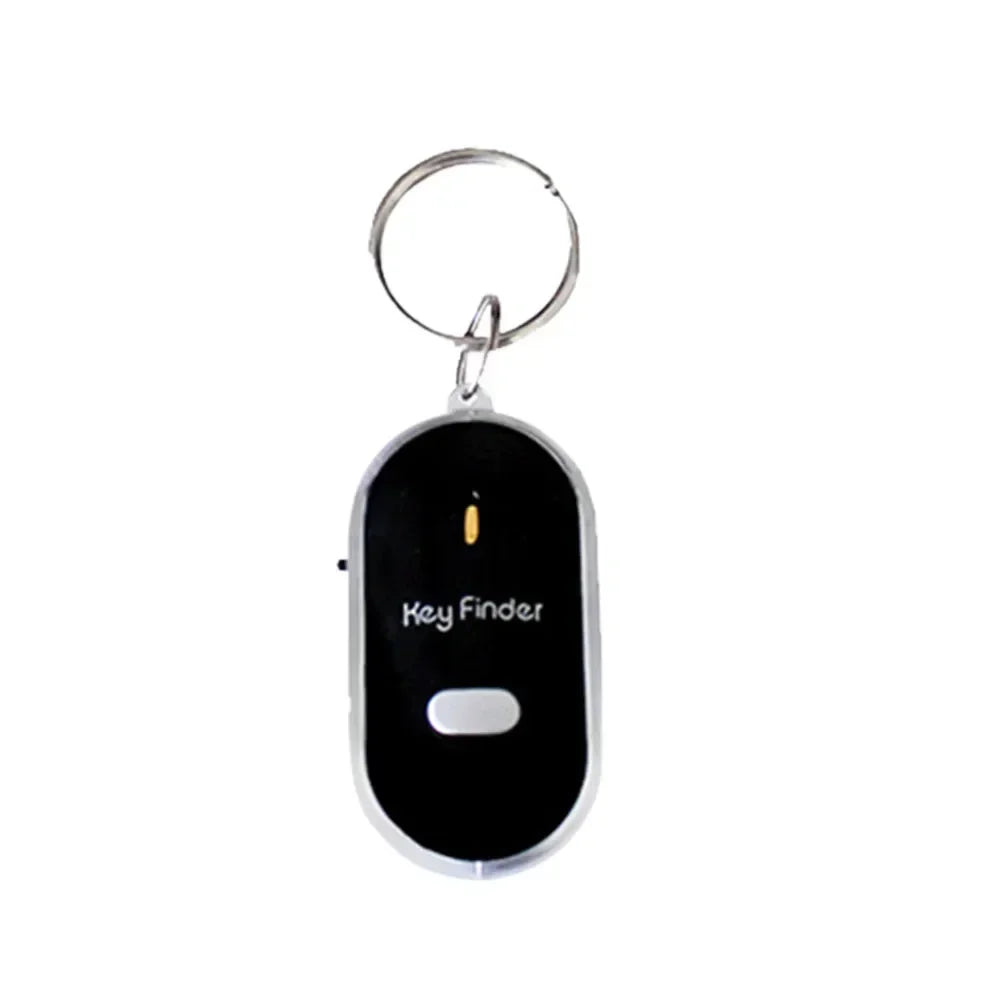 LED Flashlight with Remote Control Sound Key Chain Loss Locator