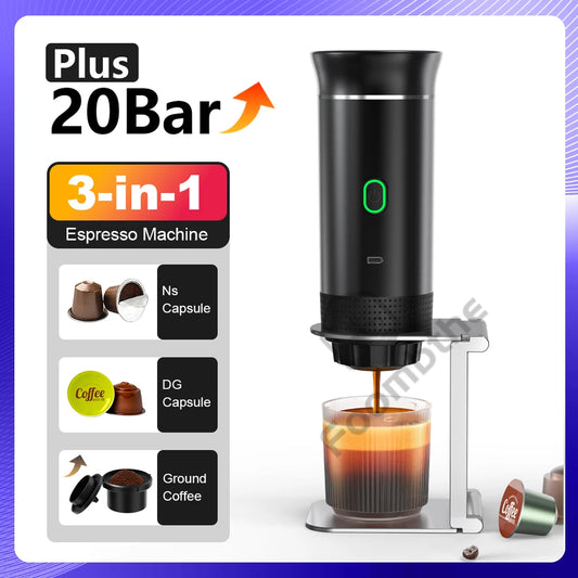 Wireless Electric Portable Espresso Coffee Machine