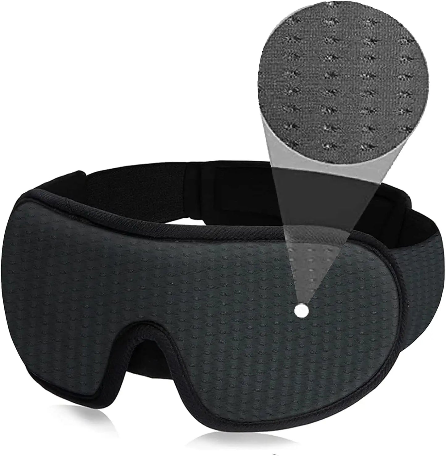 3D Eye Mask for Sleep Lights Blockout & Soft Padded