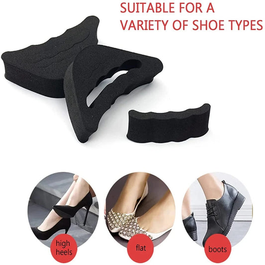 Reusable Toe Sponge Filler Inserts for Shoes Adjustable