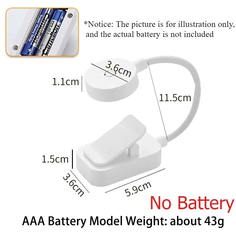 Mini Clip Lamp LED Multipurposes