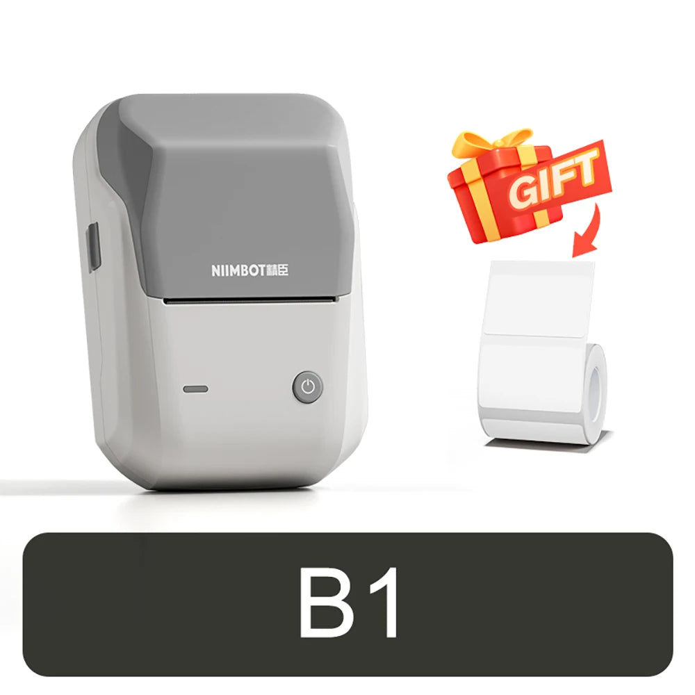 NIIMBOT B1 Portable Thermal Printer Compatible with Smartphones & PC