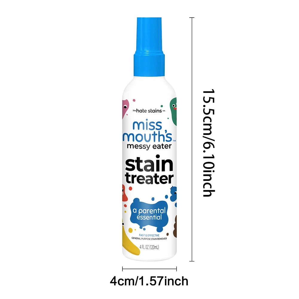 120ML Stain Remover for Clothes,Portable Spray and Wash Stain Remover for Coat