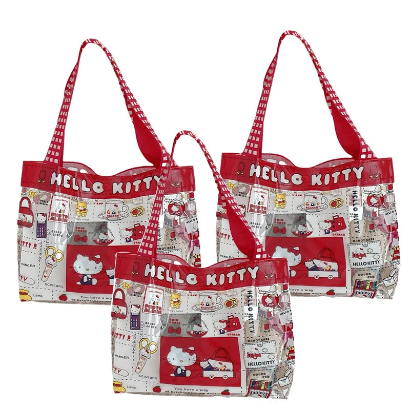 Hello Kitty Makeup Bag Cartoon Handbag