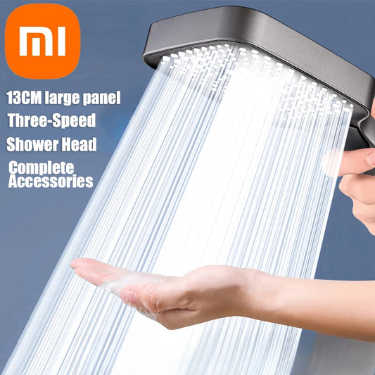 Xiaomi Large Panel Shower Head With 3 Modes Adjustable High Pressure Nozzle