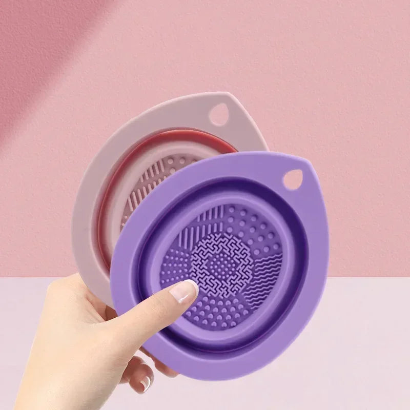 Folding Silicone Makeup Brush Cleaner