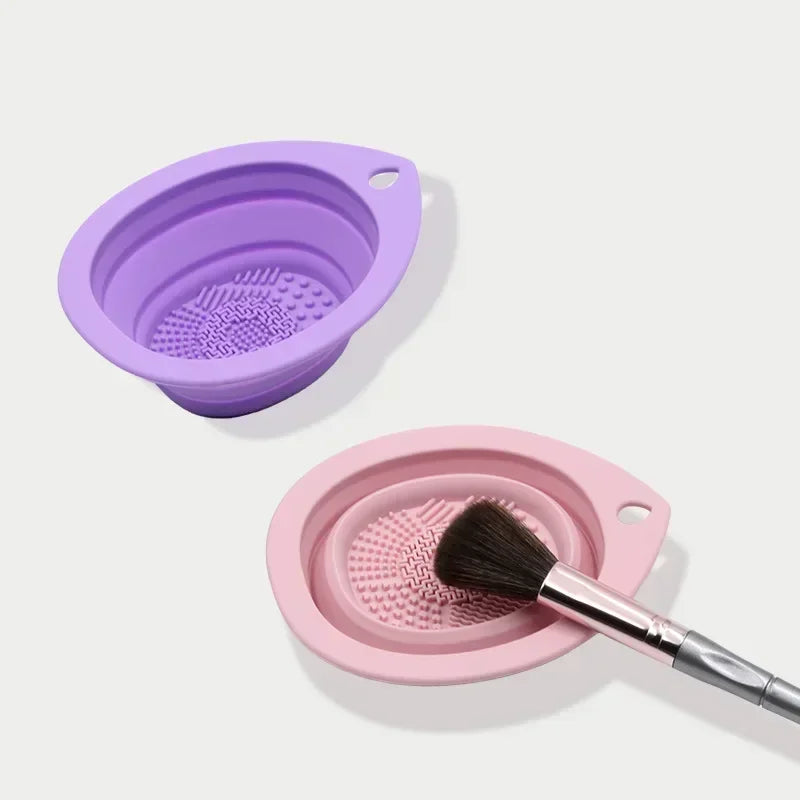 Folding Silicone Makeup Brush Cleaner