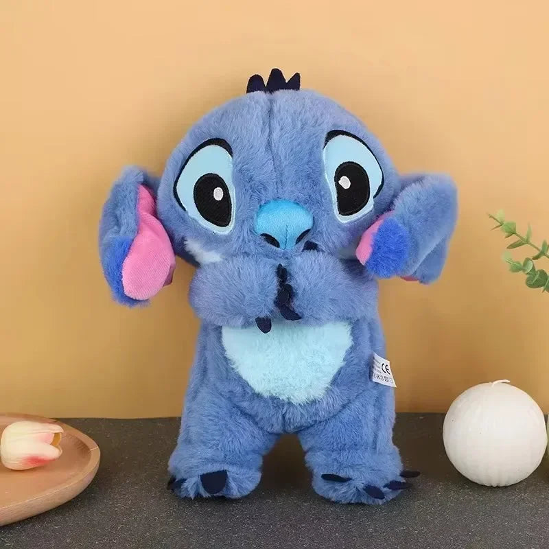 Stitch Anime Plush Doll With Lighting Music Airbag Kawaii
