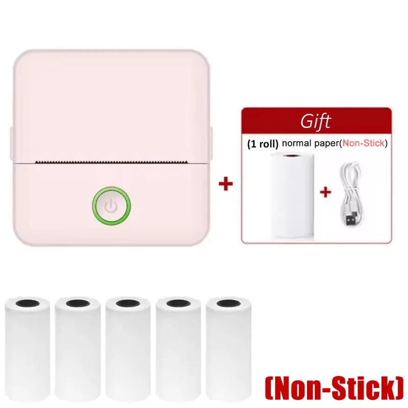 X6 mini HD Bluetooth portable Printer