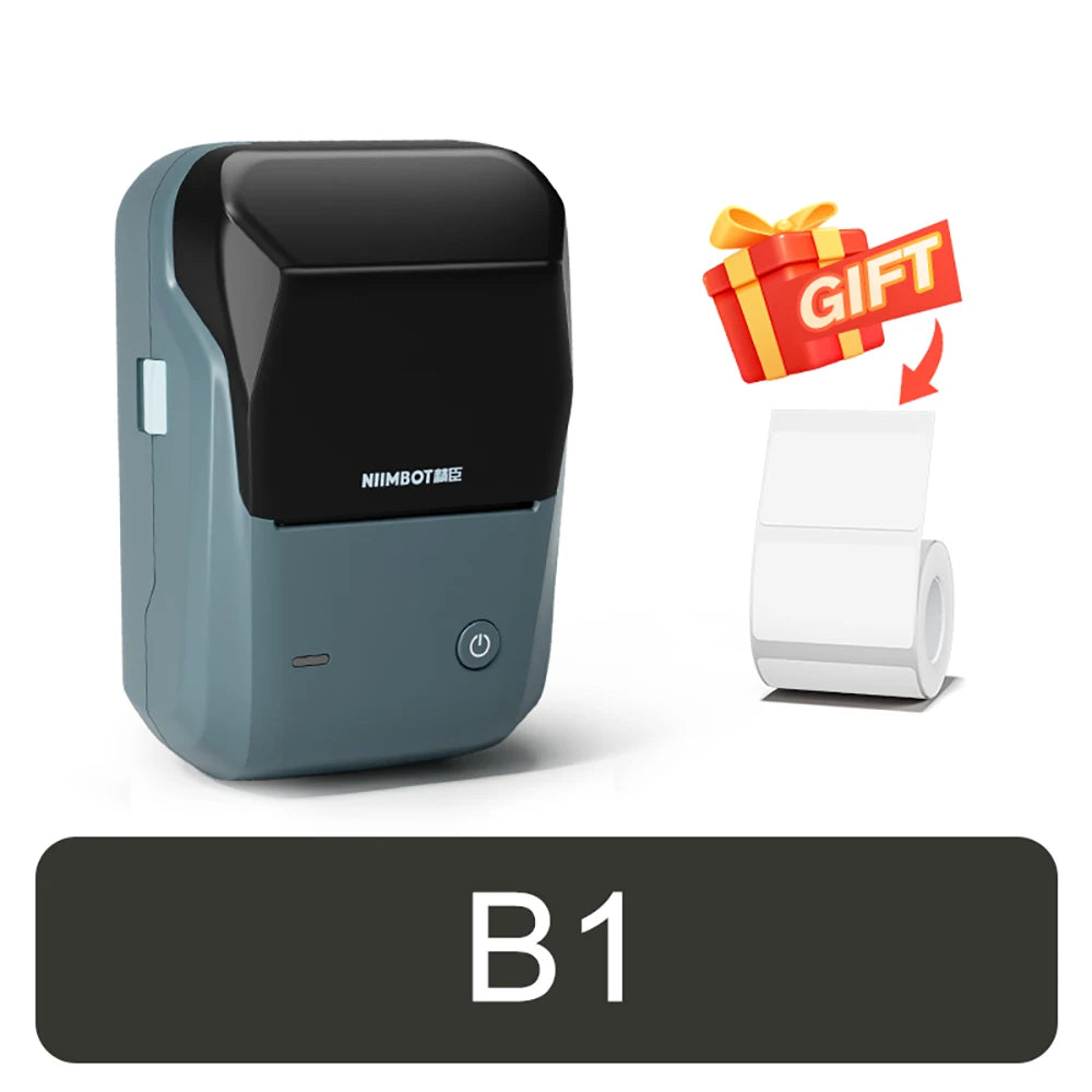 NIIMBOT B1 Portable Thermal Printer Compatible with Smartphones & PC