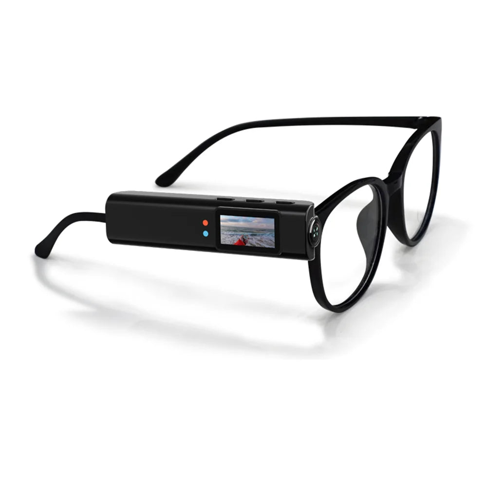 Mini Eyeglasses Video Shooting with Micro-camera HD & WiFi Intelligent