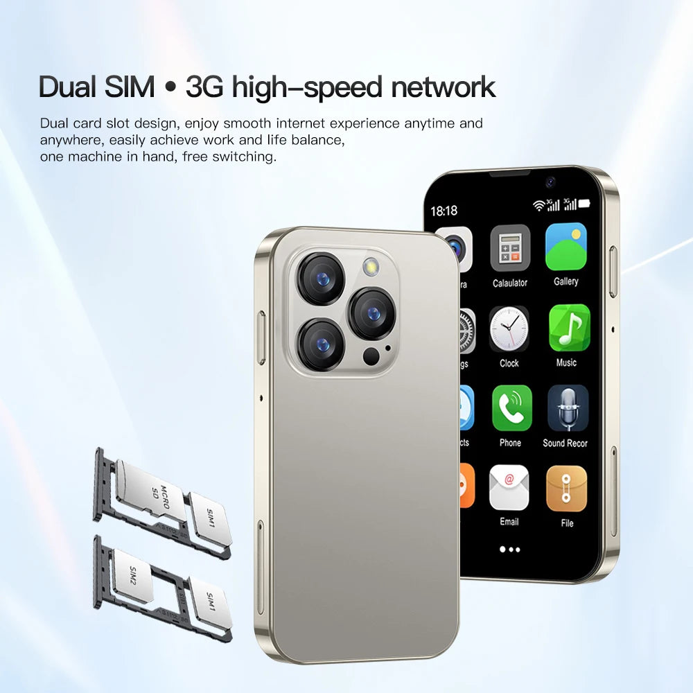 SERVO 16SE Mini Smartphone 16GB ROM Android 9.0 Wifi Dual SIM