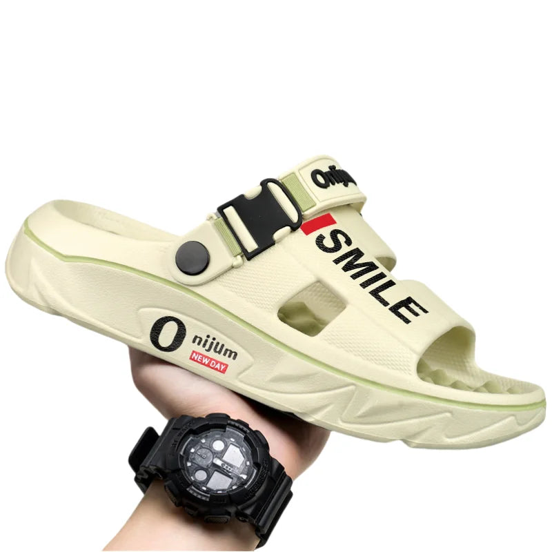 2025 New Men's Massage Slippers