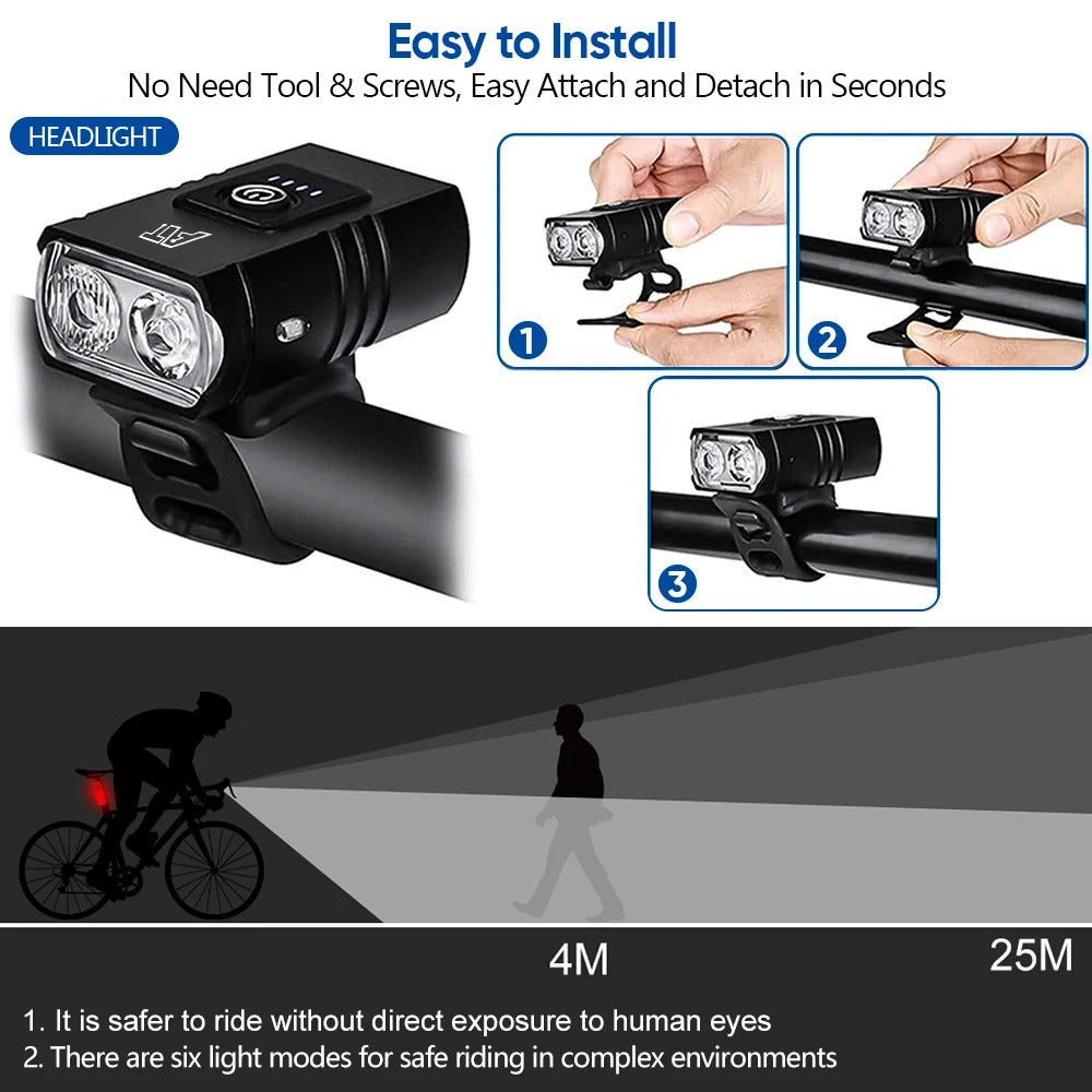 LED Bicycle Front Light
