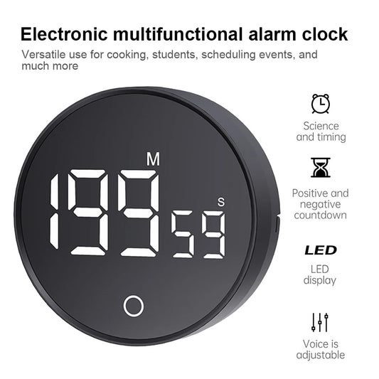 Magnetic LED Digital Kitchen Timer