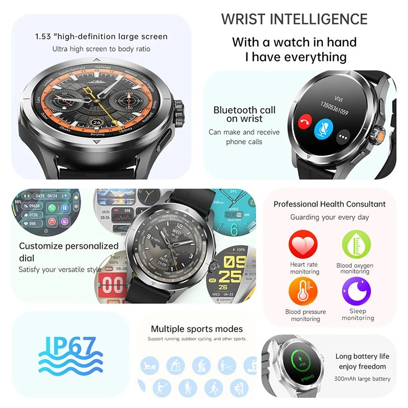 2025 New For Xiaomi S4 Ultra Smart Watch