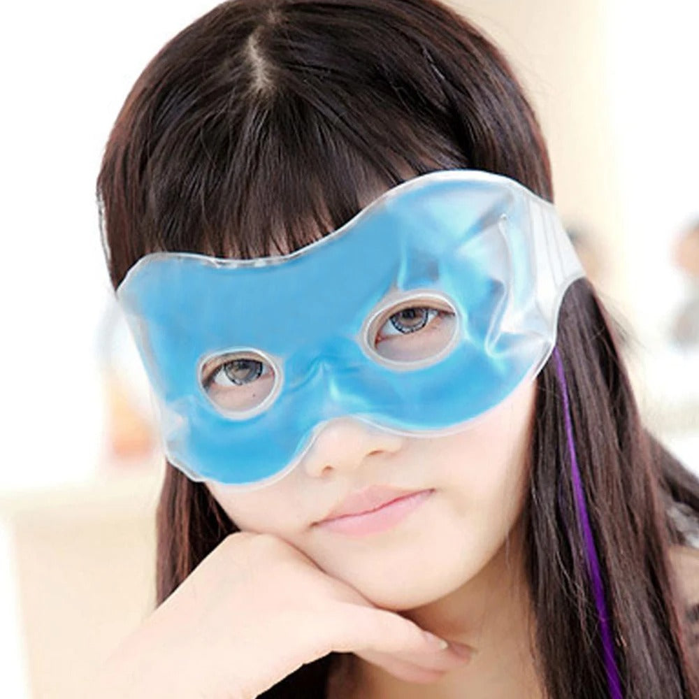 Cooling Ice Eye Mask Fatigue Relief Remove Dark Circles Cold Eye Mask
