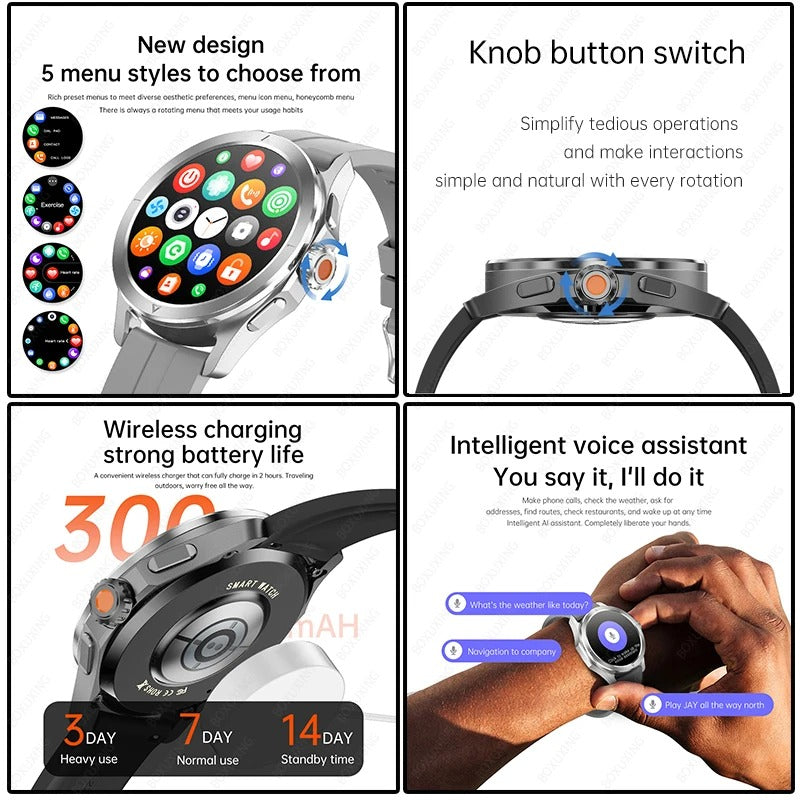 2025 New For Xiaomi S4 Ultra Smart Watch