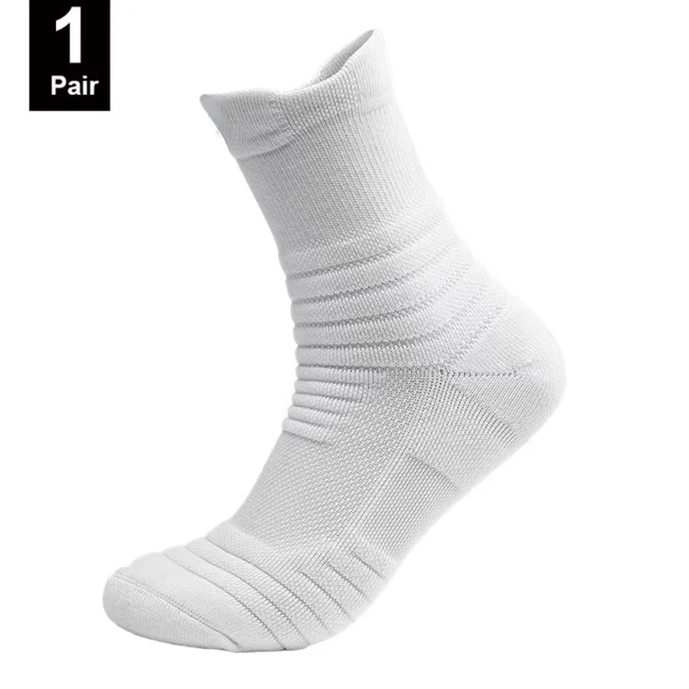 1/3 Pairs Anti-slip Football Socks Men