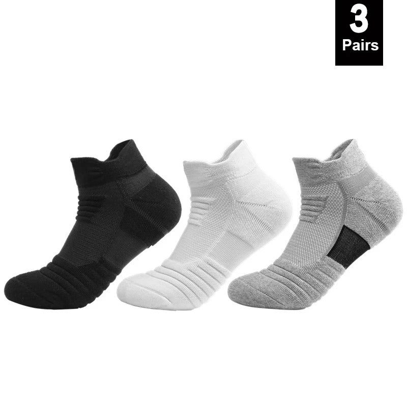 1/3 Pairs Anti-slip Football Socks Men