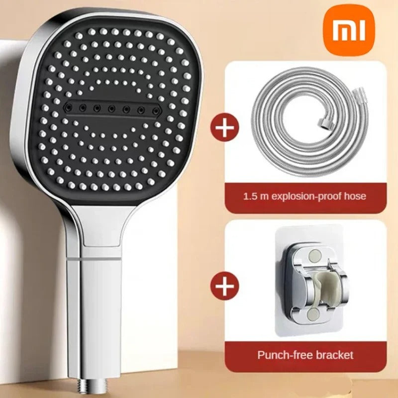 Xiaomi Large Panel Shower Head 3 Modes Adjustable High Pressure Nozzle Sprayer Square With Filter Element Bathroom Accessories
