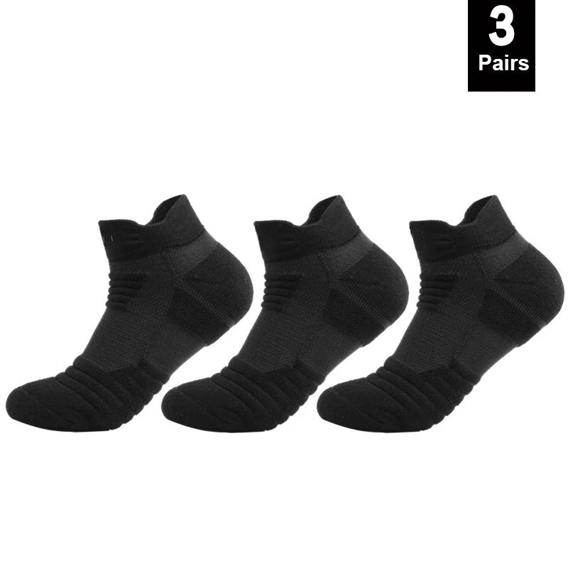 1/3 Pairs Anti-slip Football Socks Men