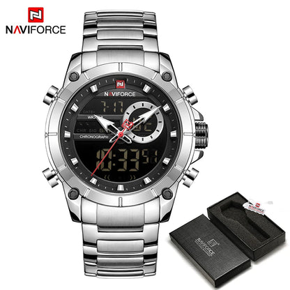 NAVIFORCE 9163 Luxury Original Sport Wrist Watch For Men
