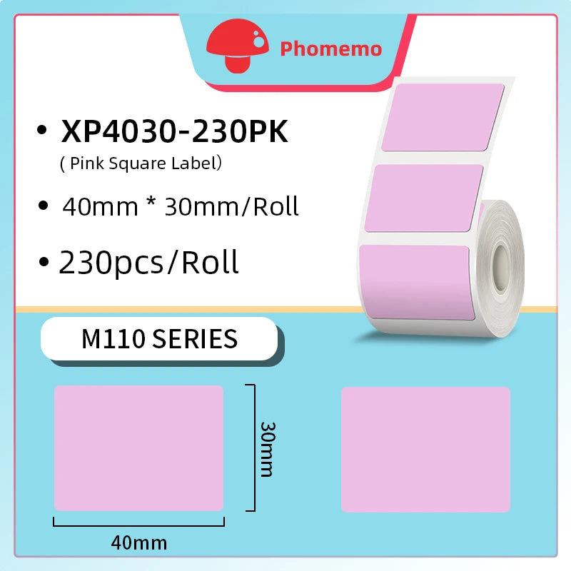 Phomemo M110 Thermal Wireless Label Portable Bluetooth Printer