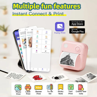 Dolewa D3 Portable Mini Printer