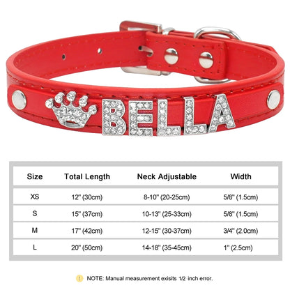 Personalized Small Dogs Chihuahua Collar Bling