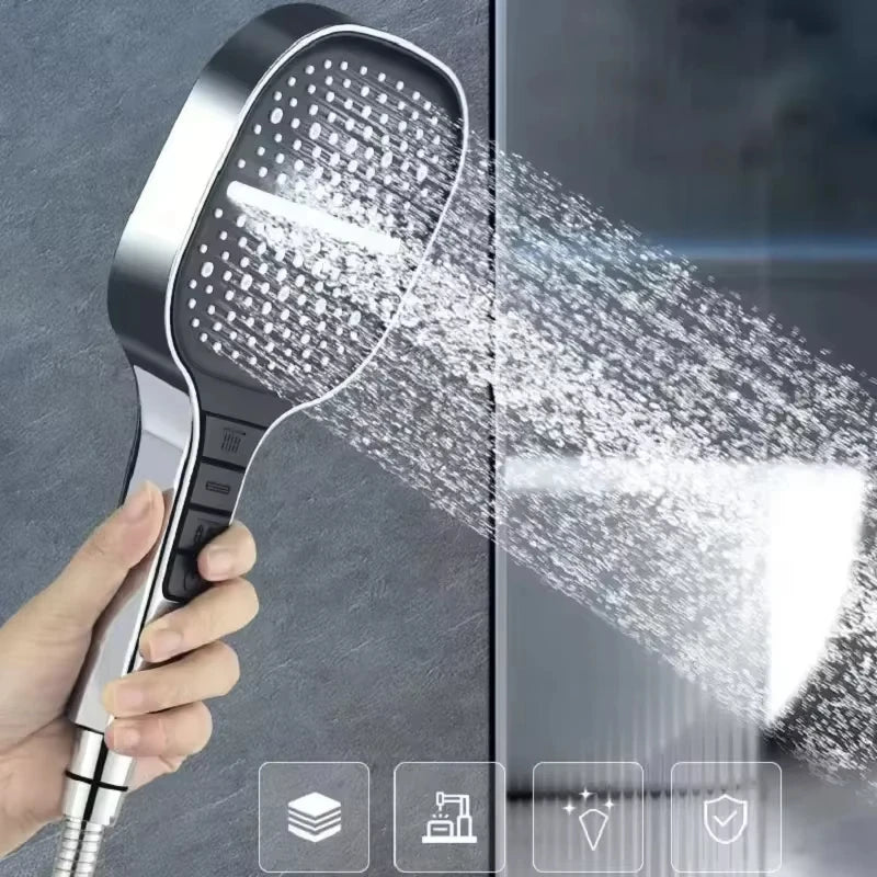 Xiaomi Large Panel Shower Head With 3 Modes Adjustable High Pressure Nozzle