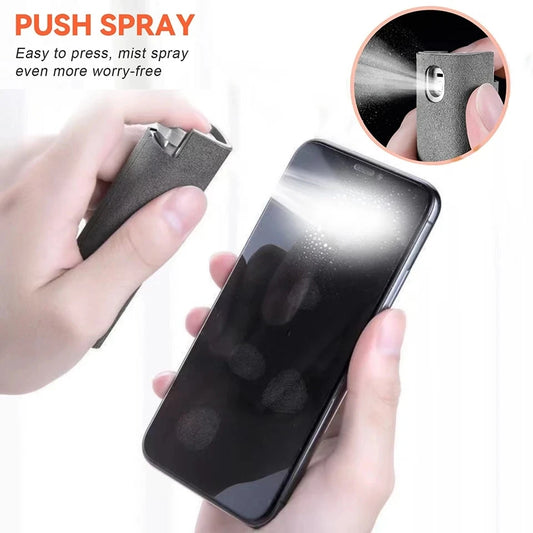2 In 1 Screen Cleaner Spray for Computer & Mobile Phone Screen
