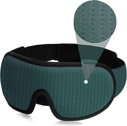 3D Eye Mask for Sleep Lights Blockout & Soft Padded