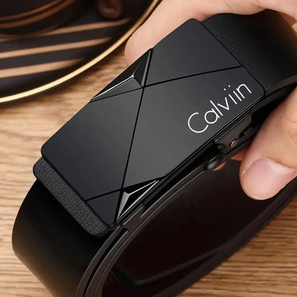 Stylish Men's PU Leather Belt - Fashion Belts for Daily Life