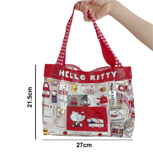 Hello Kitty Makeup Bag Cartoon Handbag