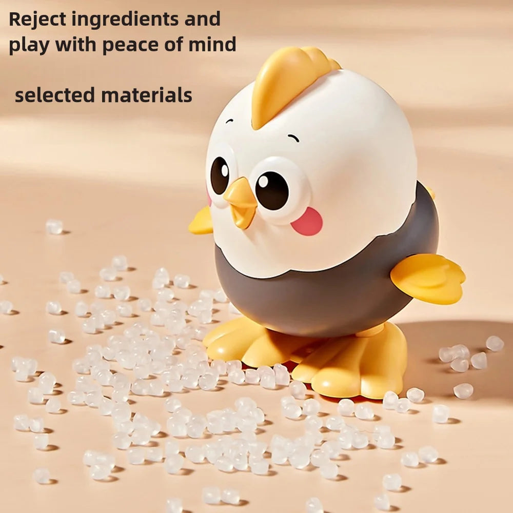 New Children's Moving Cartoon Jumping Little Yellow Chicken