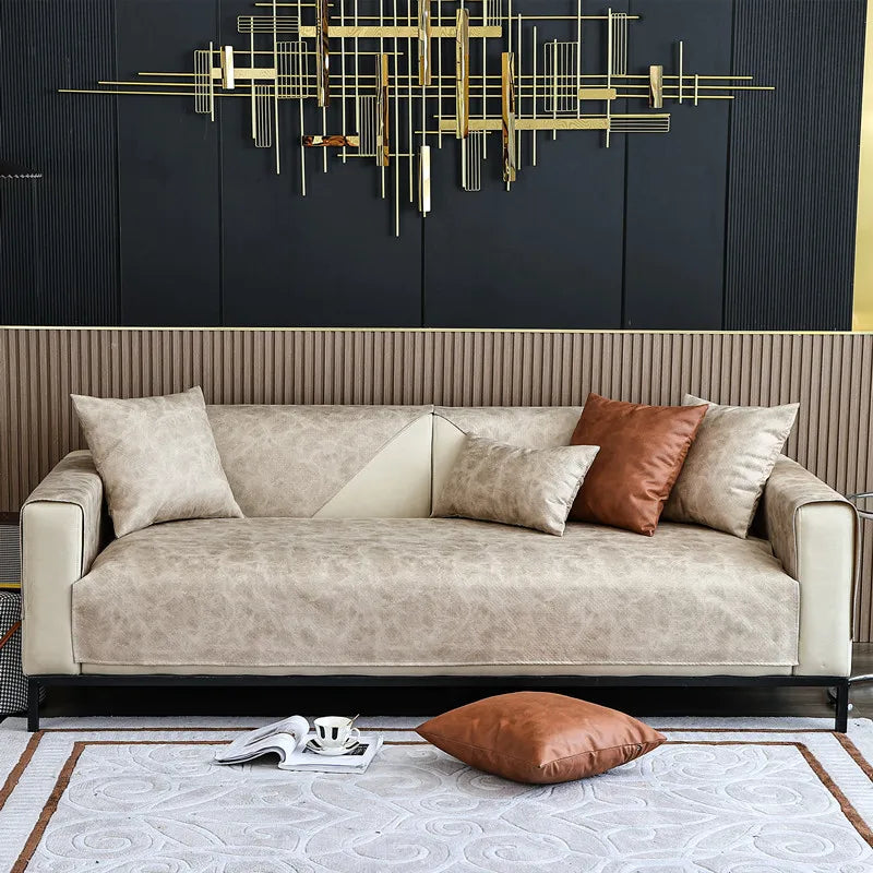 Technology Cloth Sofa Cover Waterproof & Anti Cat Scratch