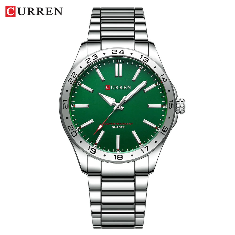 CURREN 8452 Men Ultra Thin Quartz Watch