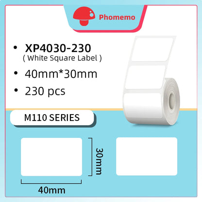 Phomemo M110 Thermal Wireless Label Portable Bluetooth Printer